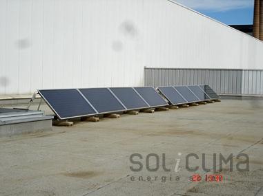 Energia solar d'us industrial