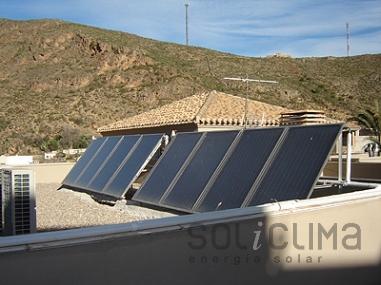Calefacció solar a Almería