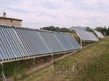 Calefacció solar a Besalu