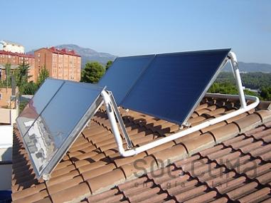 Col·lectors solars a Sabadell
