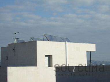 Col·lectors solars a Lleida