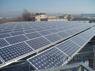 Panels solars en Manlleu
